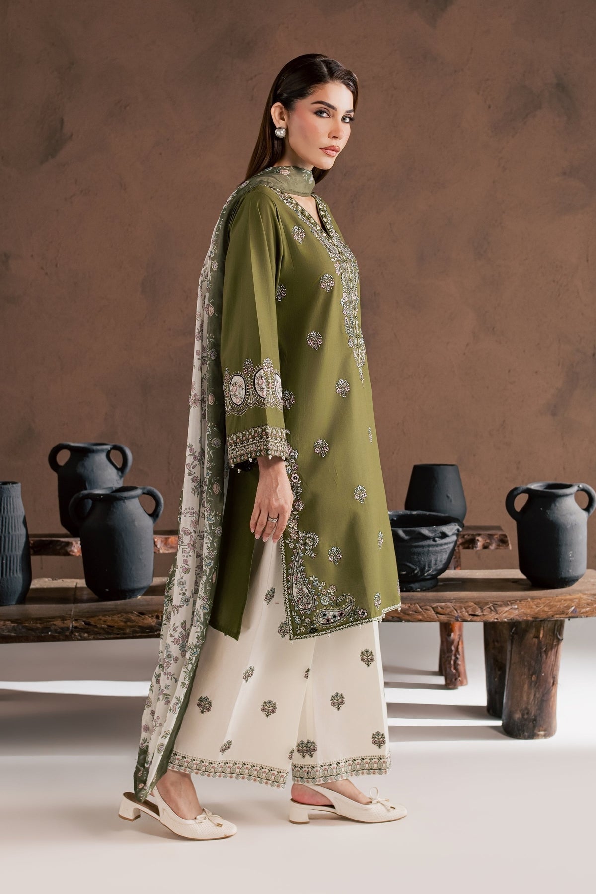 Zarmin Embroidered -3pc