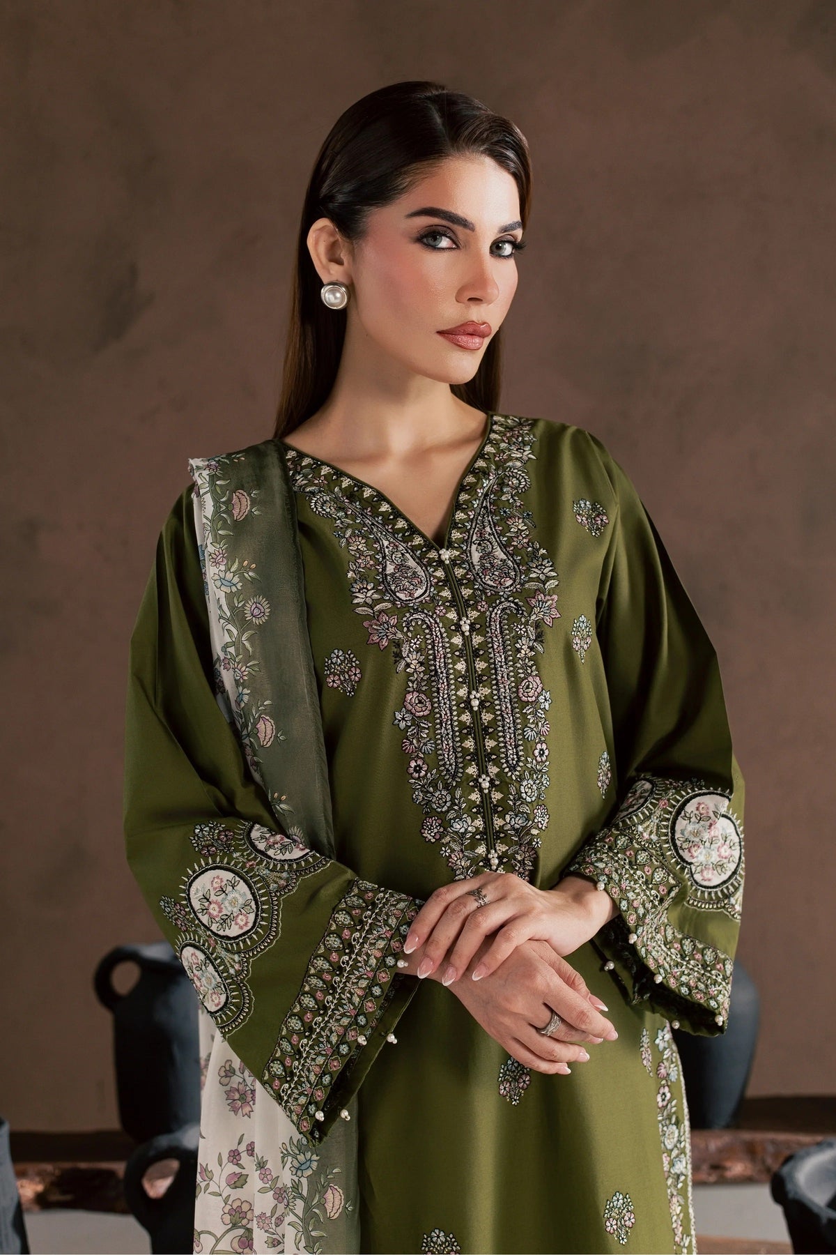 Zarmin Embroidered -3pc