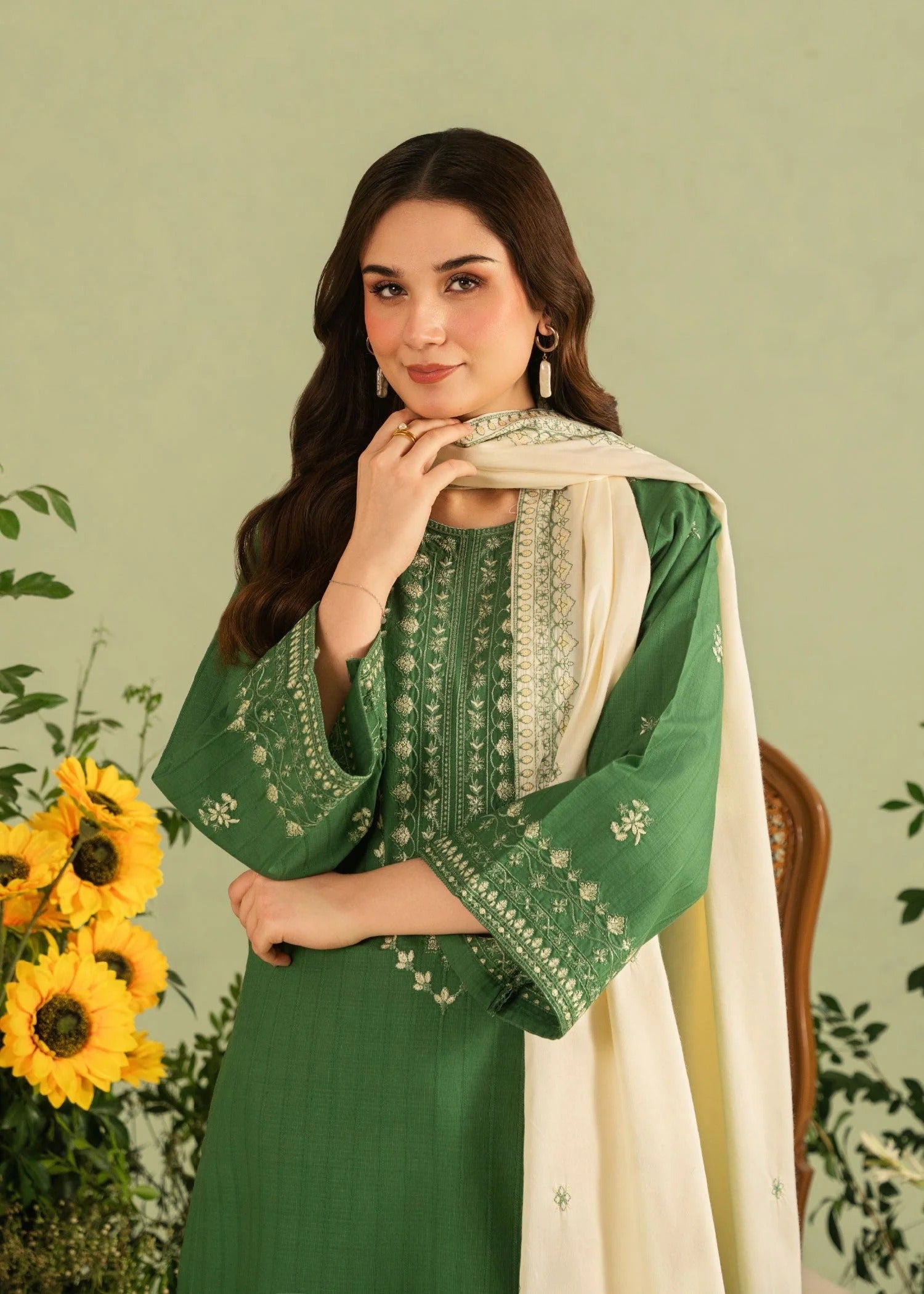 Zarnab Embroidered 3pc