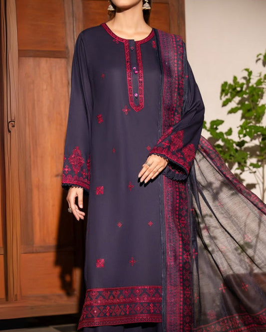 Saiyaara Embroidered 3pc