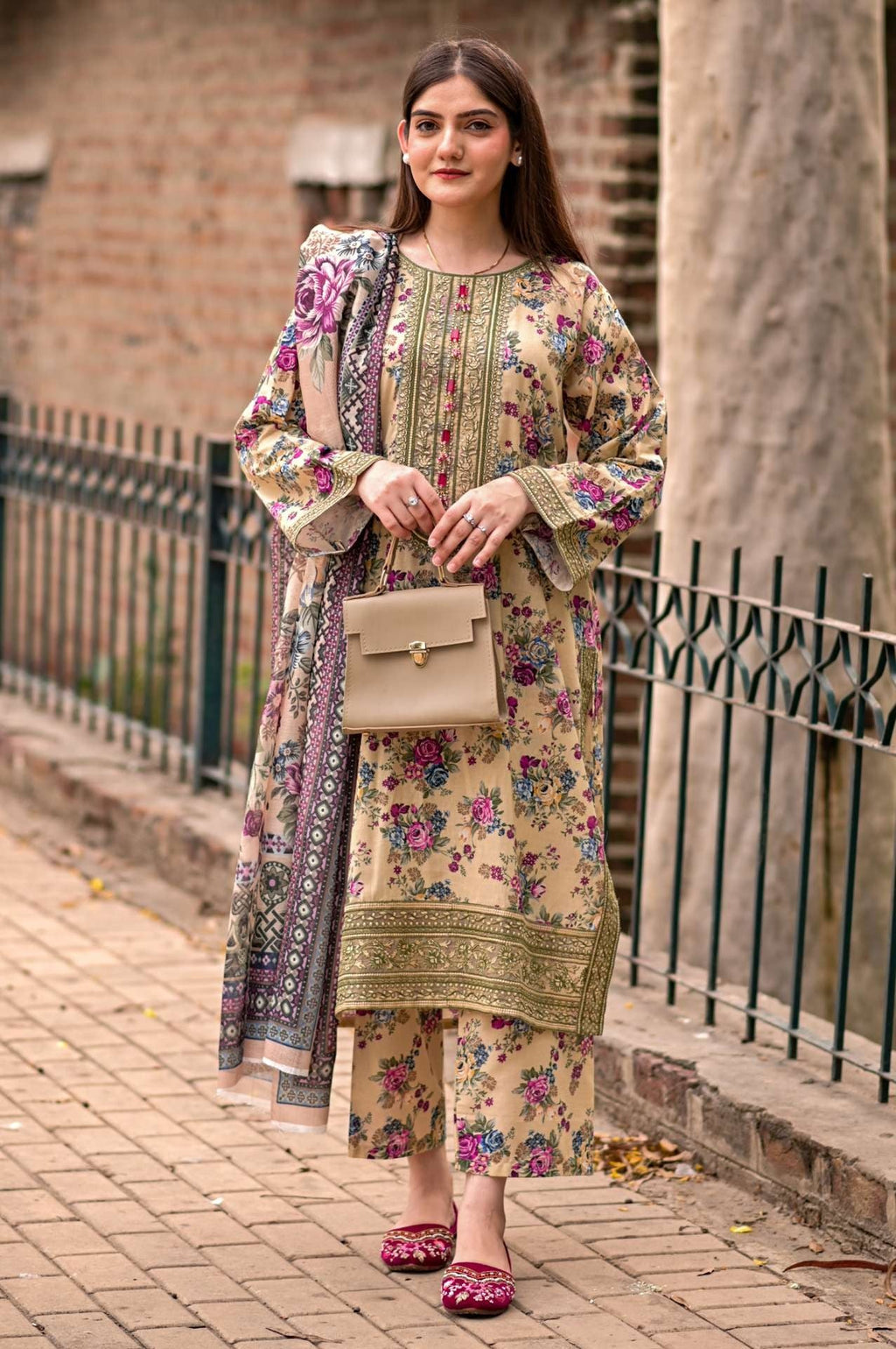 Najaf Embroidered 3pc