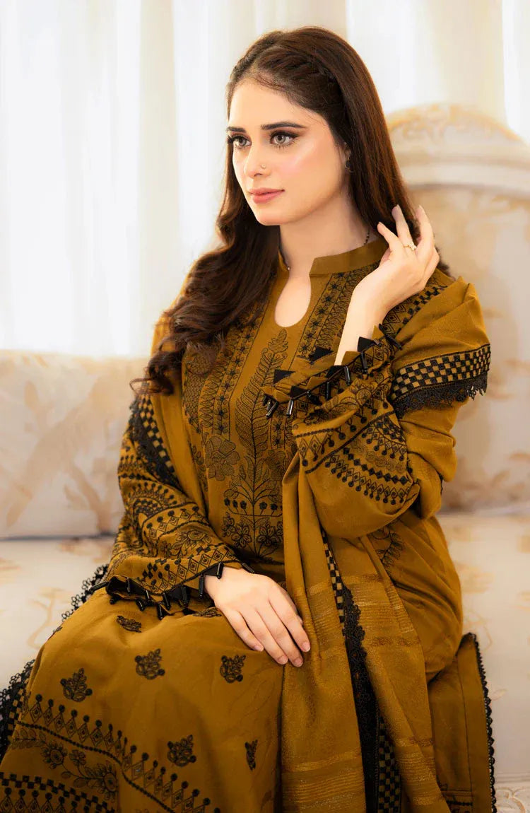 Ghazal Embroidered 3pc