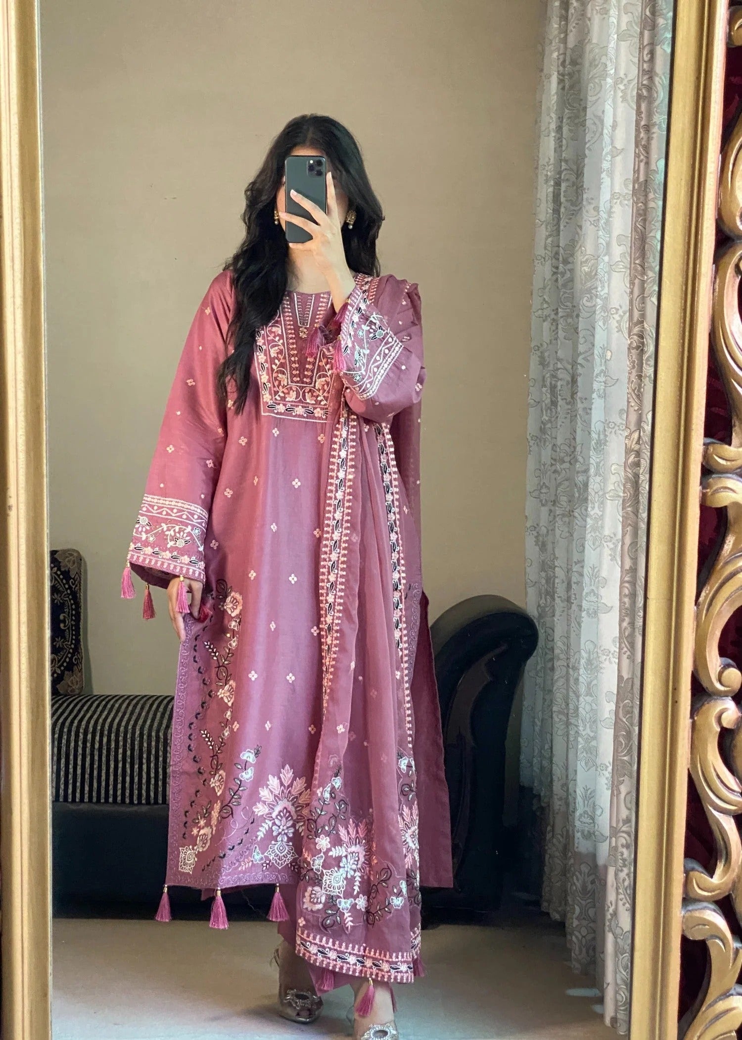 Azeen Embroidered - 3 pieces