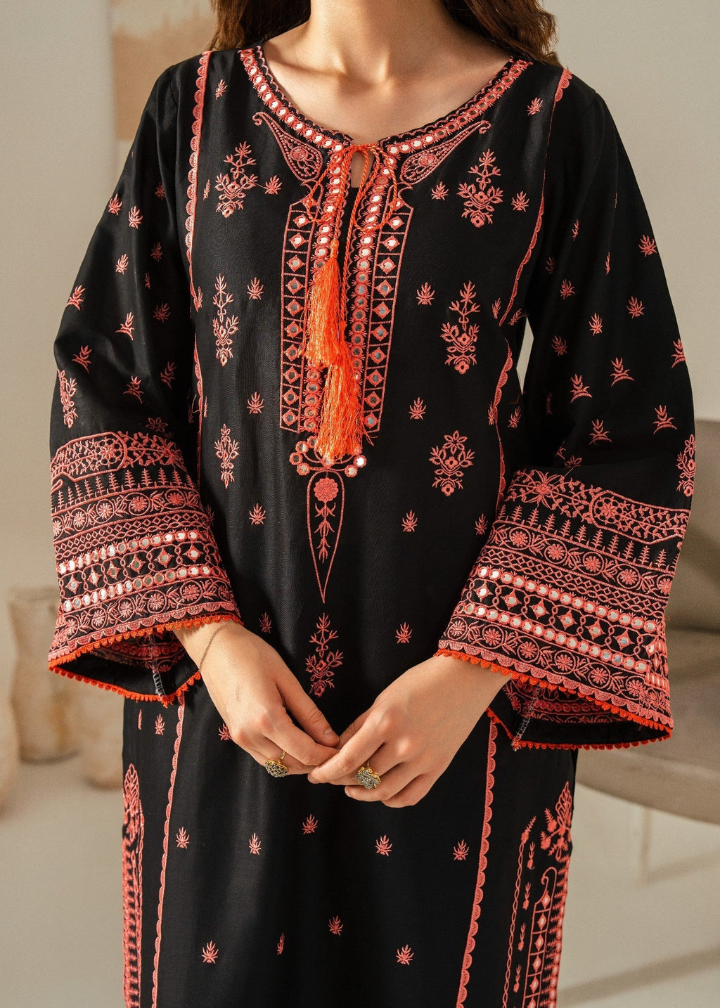 Ajal Embroidered 2pc