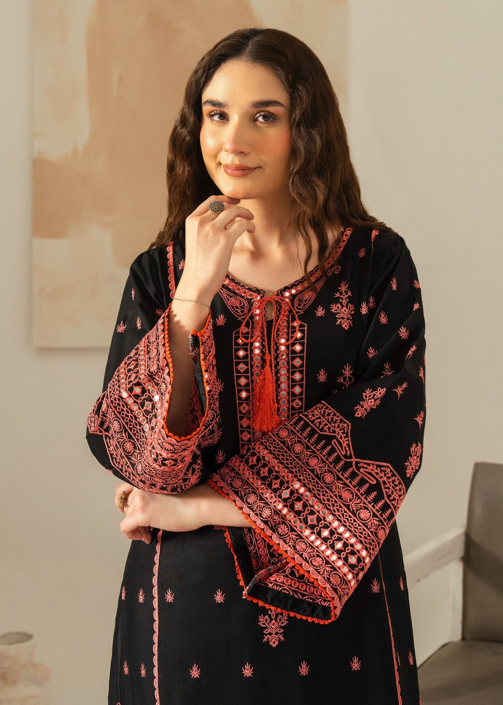 Ajal Embroidered 2pc