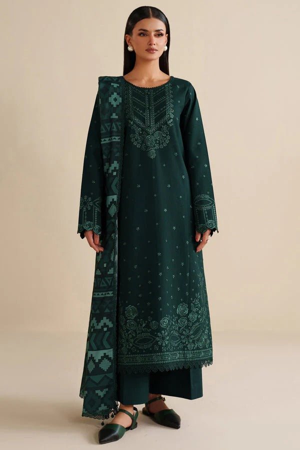 NAVYA - Embroidered 3pc - Chaudhary Arts